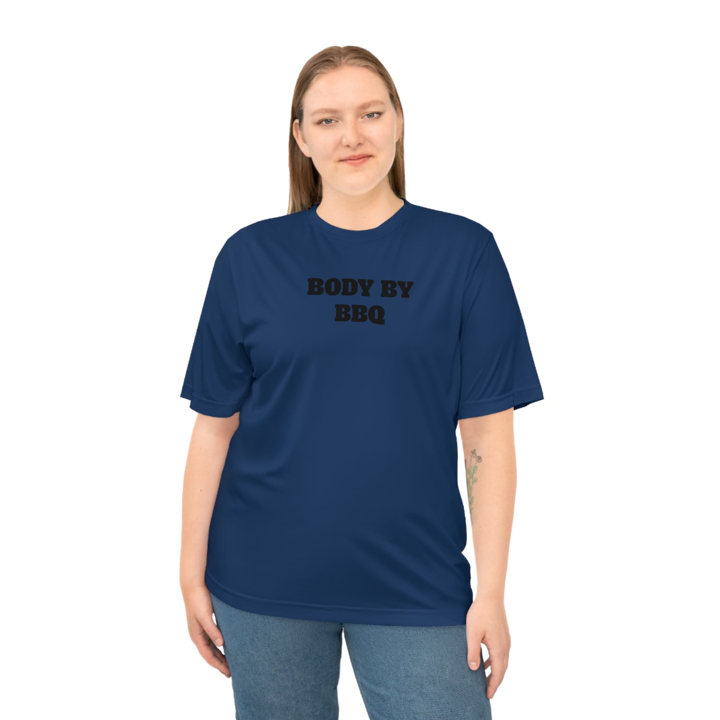 Body By BBQ Premium Unisex Zone Performance Dri Fit T-shirt