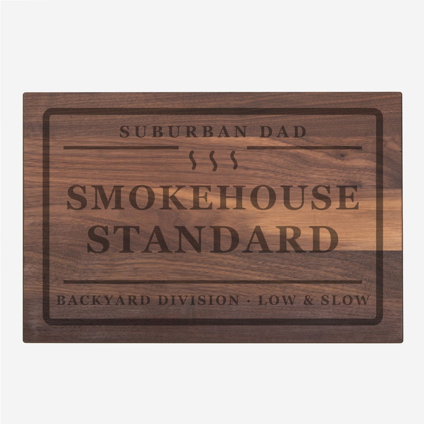 SDBC Smokehouse Standard Walnut Carving Board
