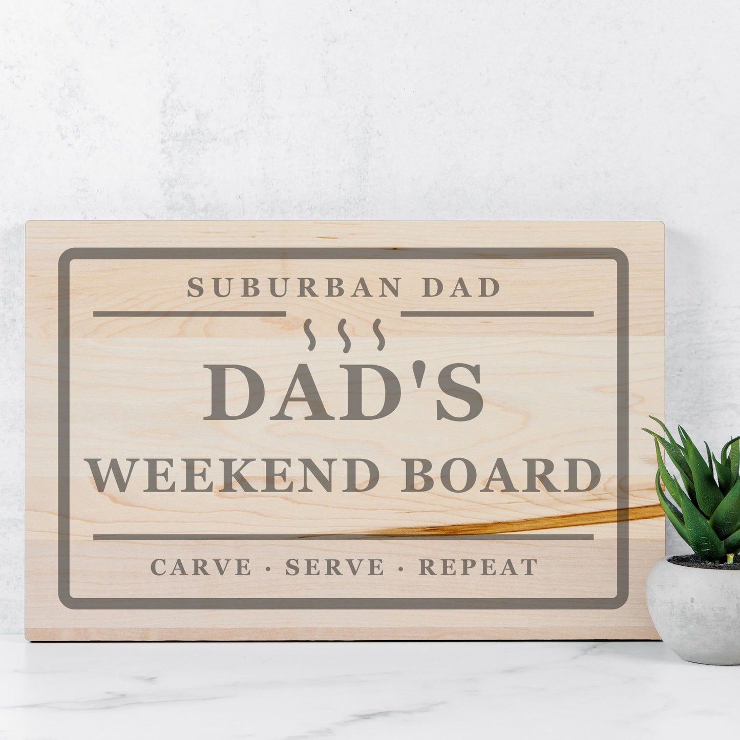 SDBC Dad's Weekend Walnut Carving Board