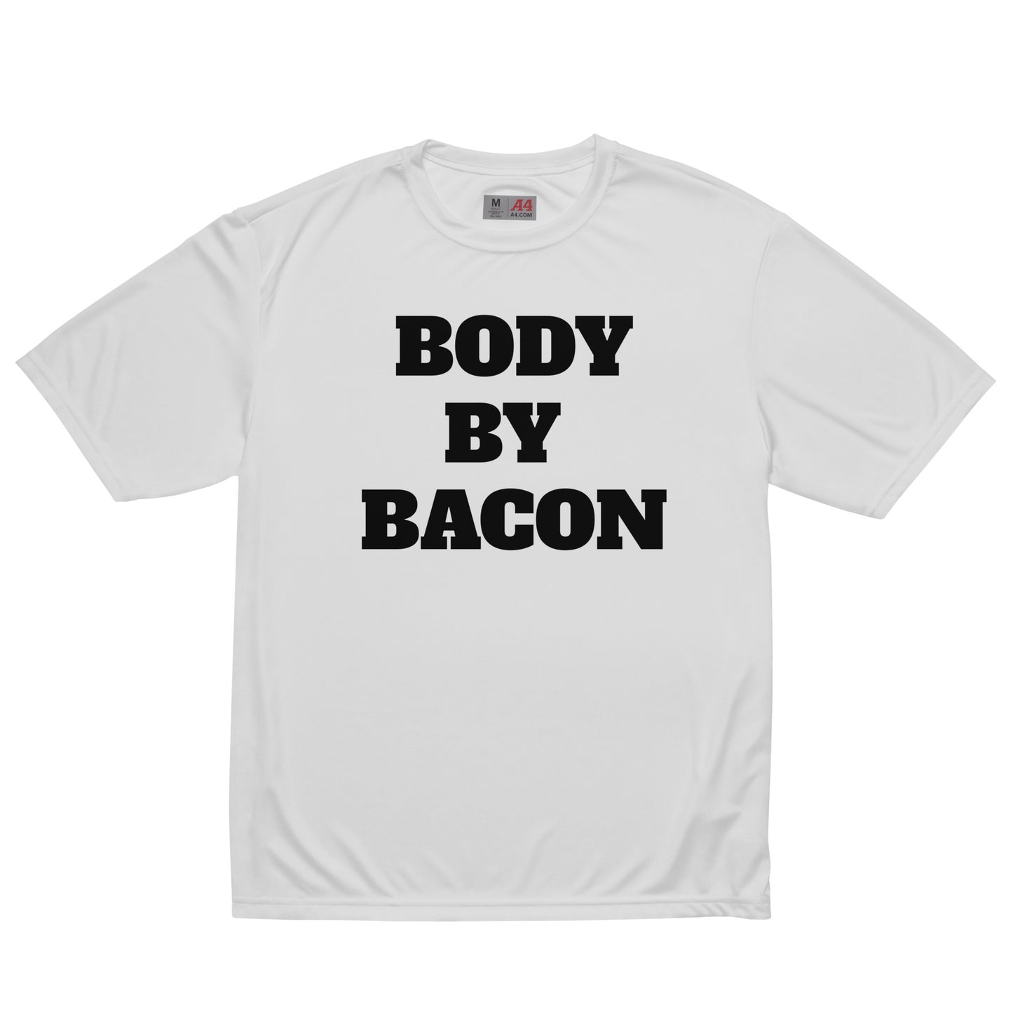 Body By Bacon Premium performance dri-fit crew neck t-shirt