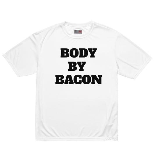 Body By Bacon Premium performance dri-fit crew neck t-shirt